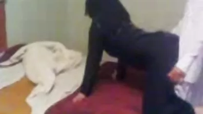 Tubuh hitam borwap indonesia jilbab rambut